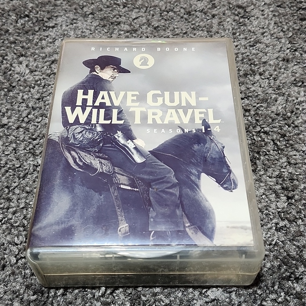 HAVE GUN - WILL TRAVEL WESTERN SEASONS 1-4 DVD'S